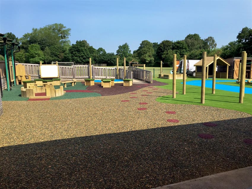 Emmer Green School's Open-Ended Playground Main Image